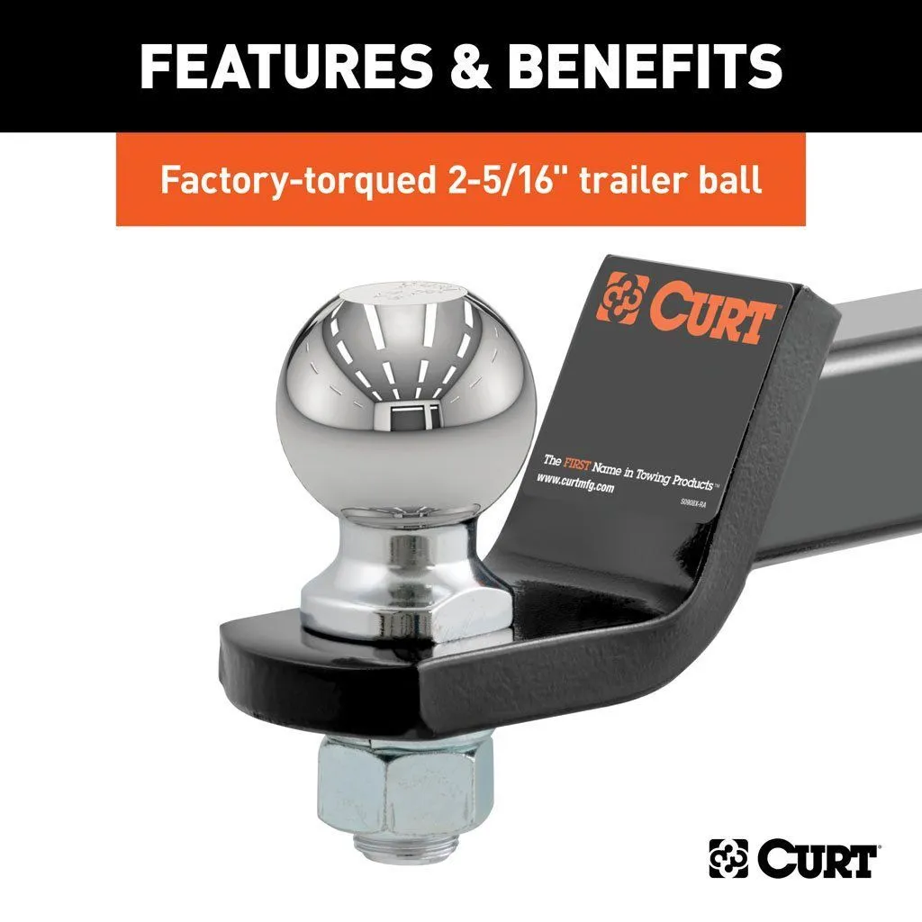READY TOW 2 5/16IN BALL MOUNT: